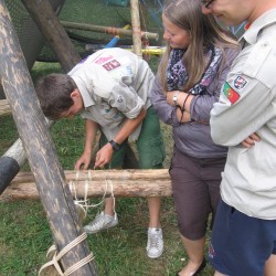 fotos kamp 2009-2010 jong-givers 128 - Scouts en Gidsen Zaventem 